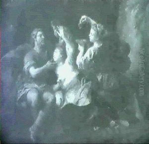 Loth Et Ses Filles by Noel Coypel