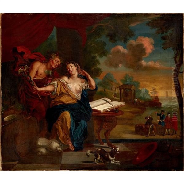 Bacchus And Ariadne With Wine Merchants - view 1