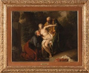 Suzanne Et Les Vieillards by Antoine Coypel