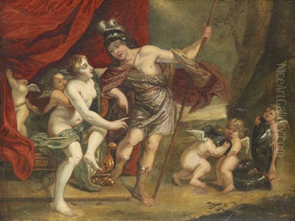 Venus, Mars Och Cupido - view 1