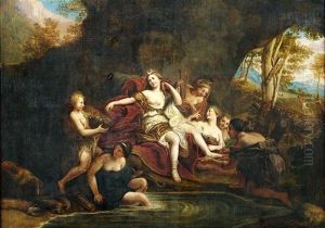 Die Rast Der Diana by Antoine Coypel