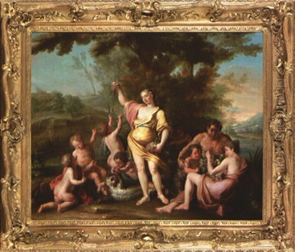 L'education De Bacchus Ou L'automne - view 1