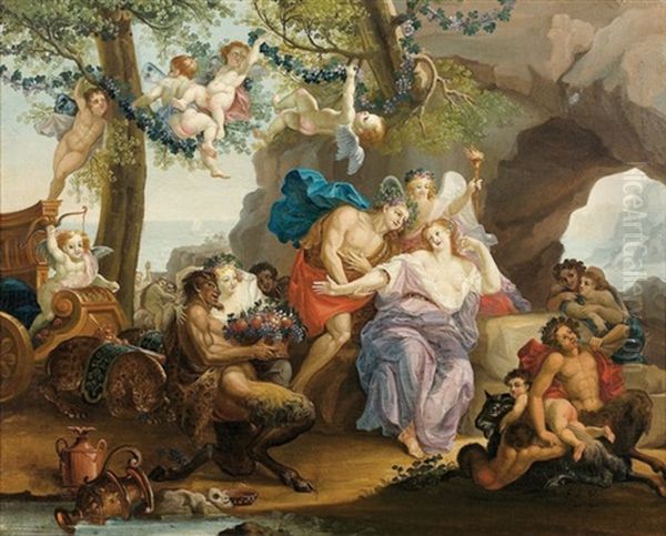 Bacchus Et Ariane Dans L'ile De Naxos - view 1