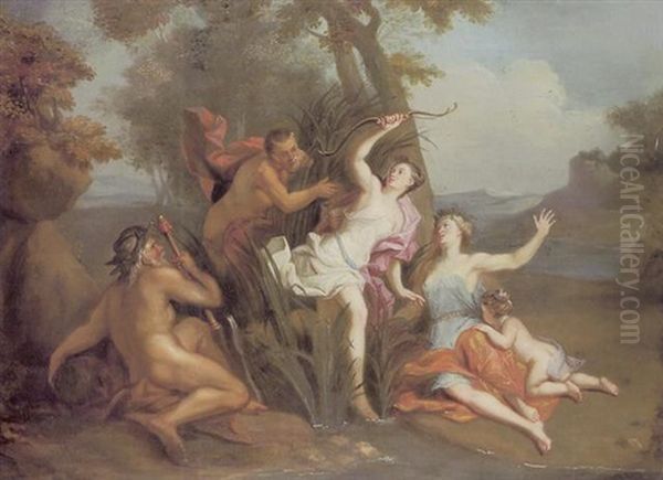 Diane Poursuivie Par Le Faune - view 1