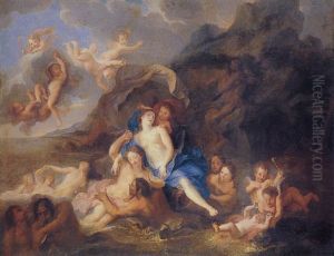 The Triumph Of Galatea by Antoine Coypel