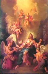 Le Christ Au Desert Servi Par Les Anges Le Christ Au Desert Servi Par Les Anges