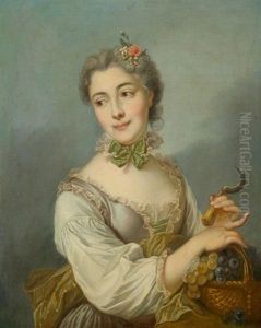 La Belle Vendangeuse by Charles-Antoine Coypel
