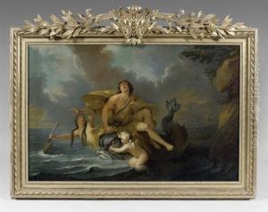 Arion Jouant De La Lyre, Porte Par Un Dauphin