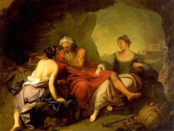 Lot And His Daughters - view 1