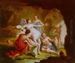 Diana Und Aktaion by Noel Nicolas Coypel