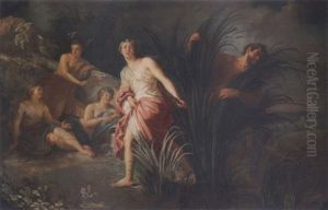 Pan And Syrinx by Noel Nicolas Coypel