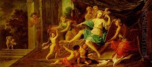 Venus A Sa Toilette by Noel Nicolas Coypel