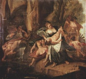 The Finding Of Moses by Noel Nicolas Coypel