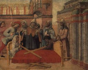 Una Storia Della Croce by Guidoccio di Giovanni Cozzarelli