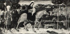 The Flight Into Egypt by Guidoccio di Giovanni Cozzarelli