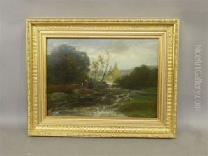 Paysage Au Cours D'eau Paysage Au Cours D'eau