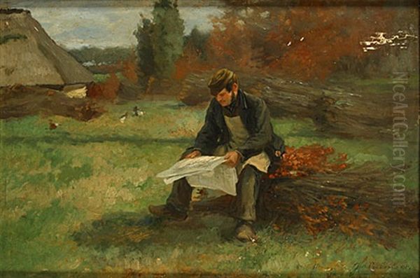 Verpozen Met De Krant - view 1