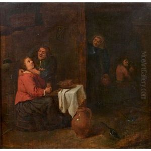 Couple Dans Une Cuisine