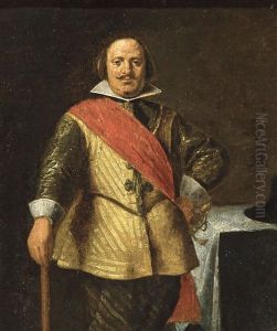 Portrait D'un Officier Espagnol by Joos van Craesbeeck