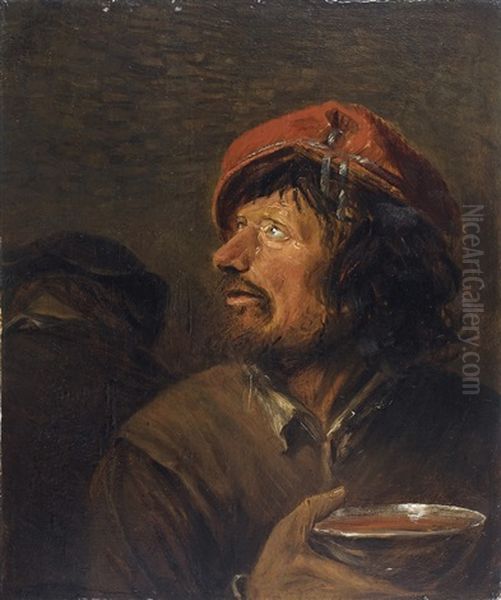 Portrait D'homme A La Coupe - view 1