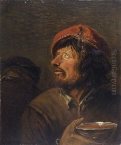 Portrait D'homme A La Coupe Portrait D'homme A La Coupe