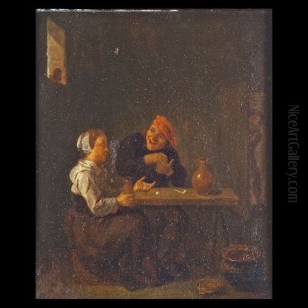 Scena Di Interno Con Personaggi - view 1