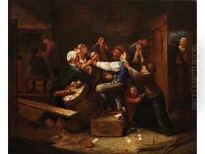 Rauferei Im Wirtshaus