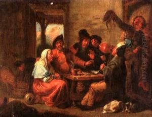 Scene De Taverne by Joos van Craesbeeck