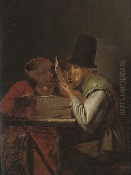 Peasants Carousing In An Inn - view 1