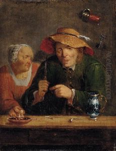Peasants Nursing A Wound by Joos van Craesbeeck