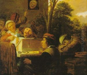 Der Ehevertrag by Joos van Craesbeeck