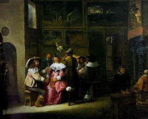 Scene De Cabaret by Joos van Craesbeeck