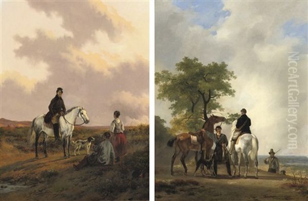 A Good Day's Hunting (+ A Horseman Conversing With Travellers; 2 Works) - view 1