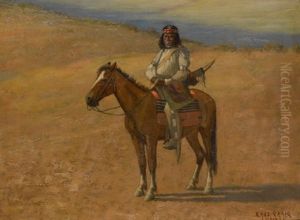 Indian On Horseback Indian On Horseback