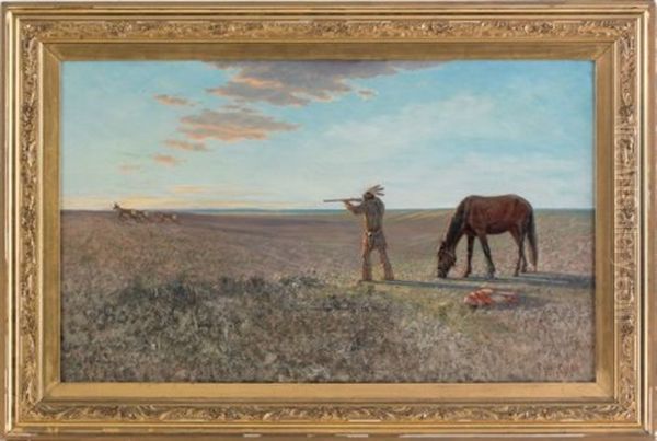 Landscape With An Indian Hunting - view 1