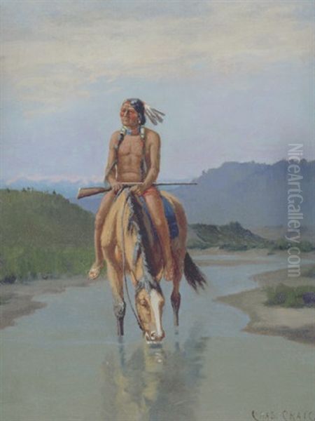 Horse Watering - view 1
