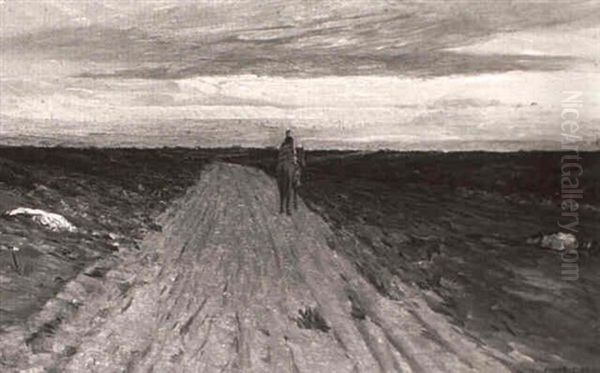 Lonely Road, Dusk - view 1