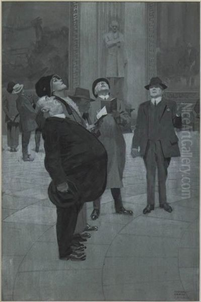 Under The Great Dome Of The Capitol (illus. For Harper's Monthly) - view 1