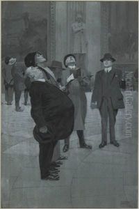 Under The Great Dome Of The Capitol (illus. For Harper's Monthly) by Frank Craig