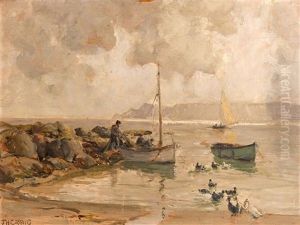 Morning Cushendun, Co.antrim by James Humbert Craig