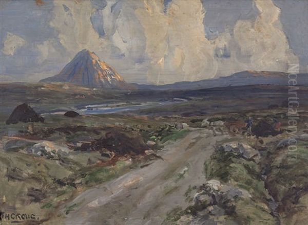 Evening At Errigal, Co. Donegal - view 1