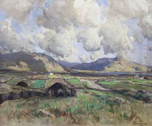 The Rosses, Co. Donegal - Building A Turf Reek