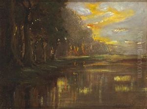 The Glendun River, County Antrim by James Humbert Craig