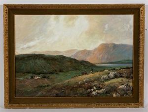 Herding The Cattle by James Humbert Craig