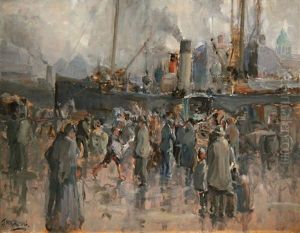 Liverpool Docks by James Humbert Craig