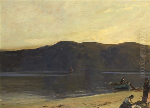 Fluke Fishing At Killyhoey, County Donegal - view 1
