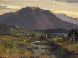 The Twelve Pins, Connemara by James Humbert Craig