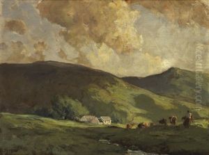 The Tops Of Glendun, County Antrim by James Humbert Craig