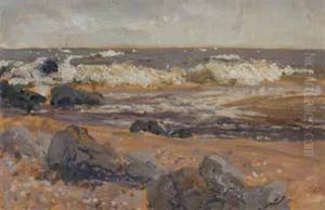Where Brablagh Burn Meets The Sea, Cushenden