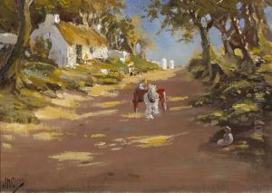 Getting To Bangor, County Down by James Humbert Craig